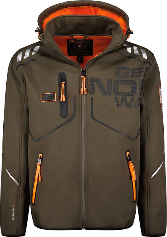 Geographical Norway Softshell Jas Roddy Kaki (2