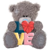 Me to You Knuffel Beer XL28 53 cm L O V E