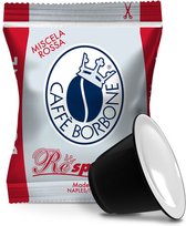 100 capsules Caffè Borbone RED mélange compatible Nespresso