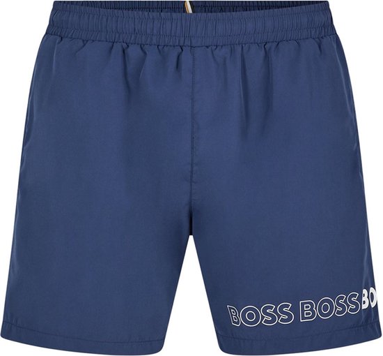 HUGO BOSS Dolphin swim shorts heren zwembroek navy blauw Maat S