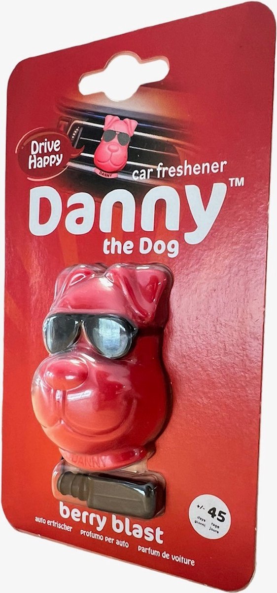 Danny the Dog - Car Freshner - Berry Blast