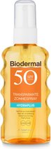 2x Biodermal Zonnespray Transparant SPF 50+ 175 ml