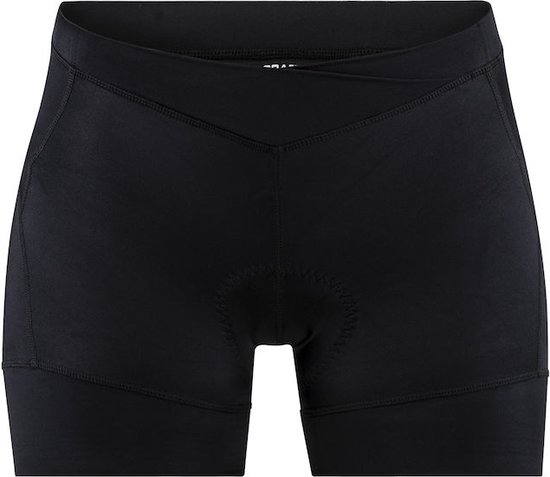 Craft Fietsbroek Kort Zonder Bretels Dames Zwart - ESSENCE HOT PANTS W BLACK - M