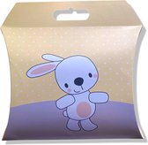 Luxe Baby Gift box - Konijn - 39 x 6,5 x 33,5 cm - Geel