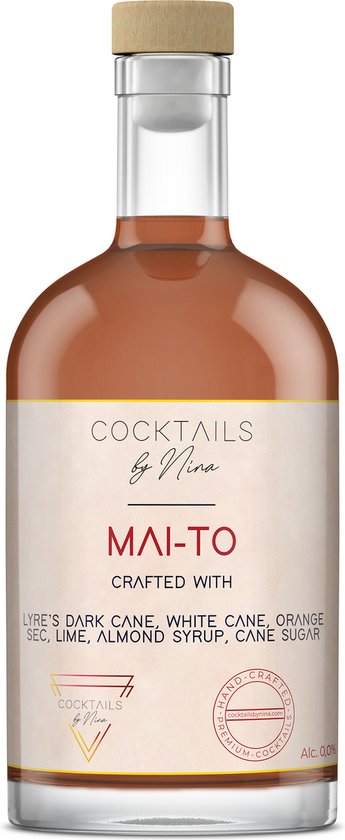 Cocktails by Nina - Mocktails - Mai-To - 750ml