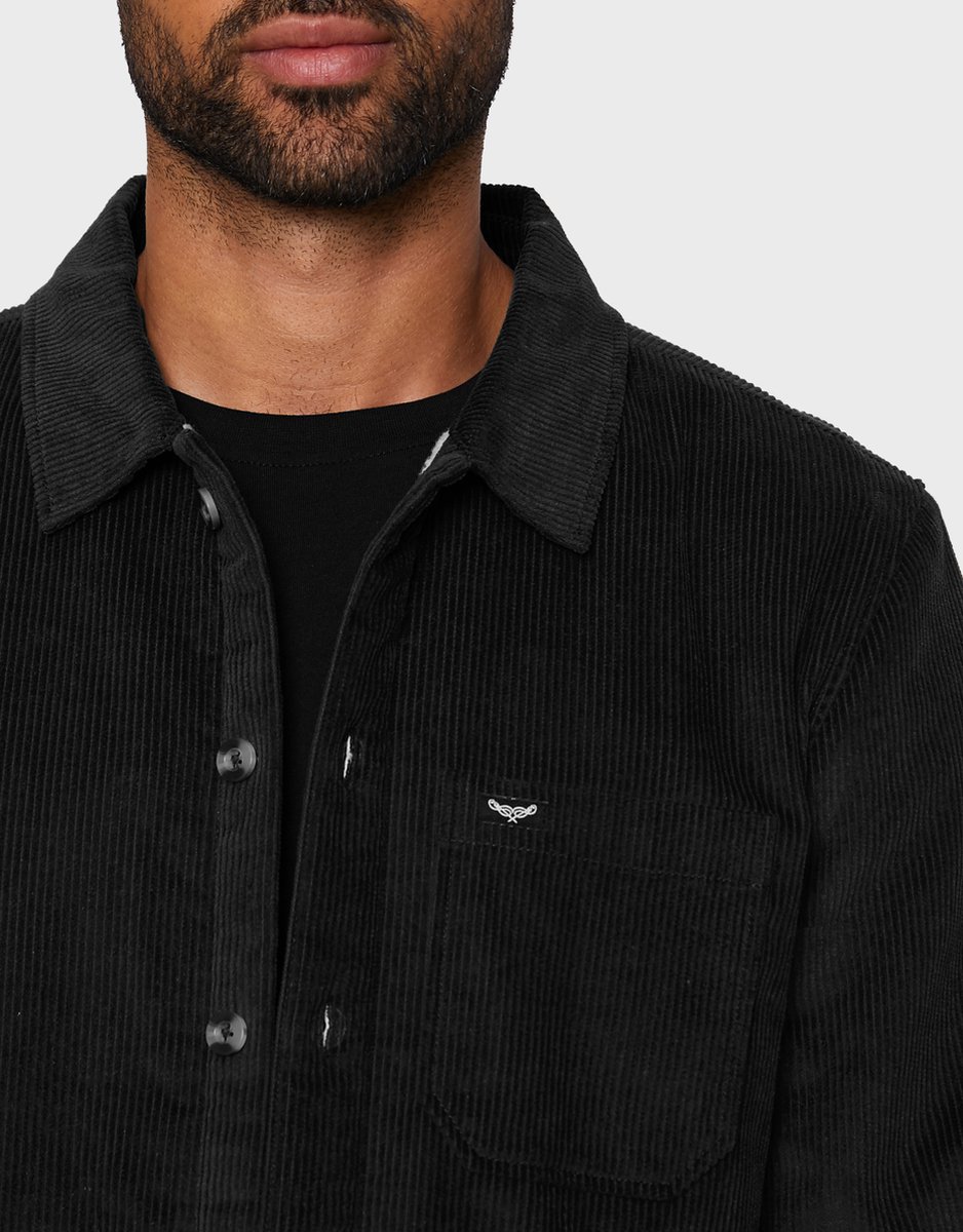 Threadbare Denim Corps Cord Mercer Shirt