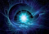 Fotobehang - Vlies Behang - Cosmos - Universum - Ruimte - Sterren - Space - Heelal - 254 x 184 cm