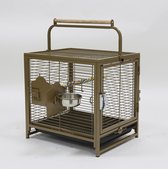 Keddoc - Transporteur de cage à oiseaux - Cage - Or
