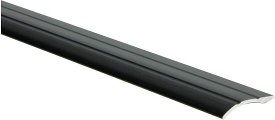 Profilé de transition autocollant 0 mm noir