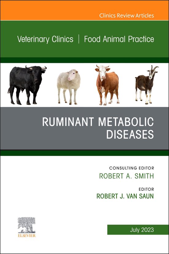 The Clinics: Veterinary Medicine Volume 39-2 - Ruminant Meta ... - cover