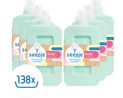 Seepje Wasmiddel Magische Magnolia - Wasmiddel Kleur - 138 wasbeurten - 6 x 1L - Voordeelverpakking