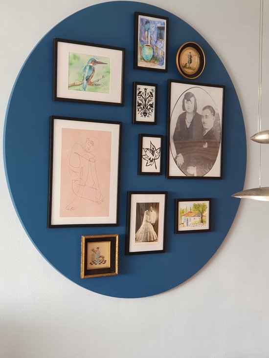 UTMACH 50 Stuks Transparante Acryl Rondjes Met Gat – 5 Cm Diameter, Ideaal Voor Fotolijsten, Display, Knutselen En Paletten