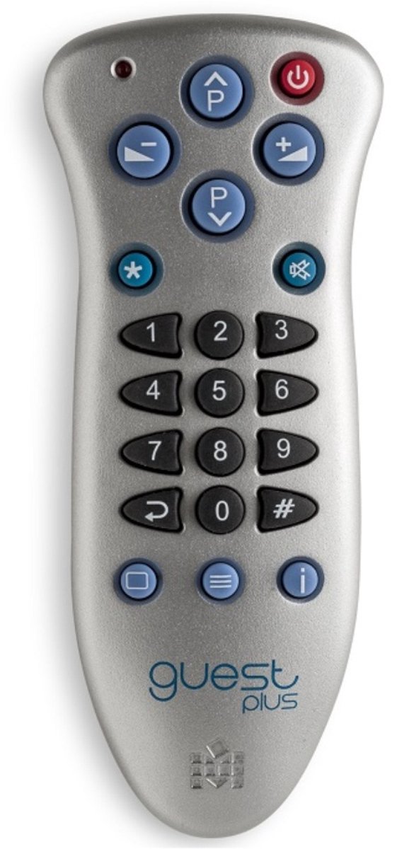 Meliconi Guest Plus afstandsbediening IR Draadloos TV Drukknopen