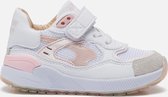 Sneakers | Meisjes | Pink White | Leer | Shoesme | Maat 23