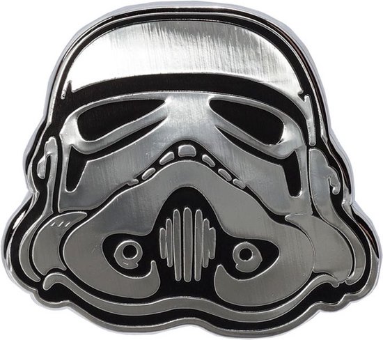 Insigne en émail à collectionner - Le casque Stormtrooper Original - 2x2,5  cm