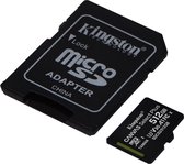 Kingston Canvas - Micro SD - 512 GB - Avec adaptateur