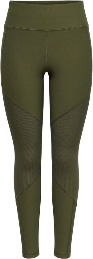 ONLY PLAY - Sportlegging - Ribbed - Dames - Groen