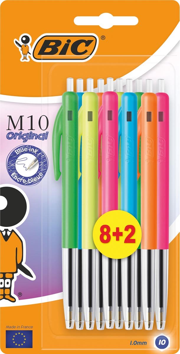 Ballpoint pen Bic M10 ultracolors - Etronix International
