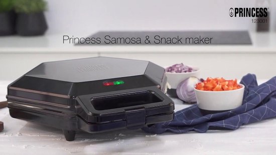 Princess Samosa & Snack Maker 1200 Watt ,Black