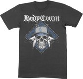 Body Count Heren Tshirt -XL- Attack Zwart