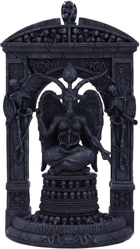 Baphomet's Tempel Ornament 28 cm