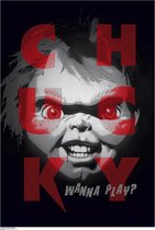 Child's Play - Chucky Wanna Play Dark Poster - L - Multicolours