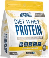 Applied Nutrition - Diet Whey (Banana Milkshake - 1000 gram) - Whey Protein - Eiwitpoeder - Eiwitshake
