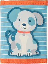 Stephen Joseph - kinder portemonnee - blauw puppy