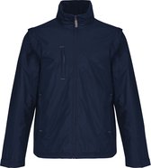 Veste outdoor ' Score' à manches amovibles Kariban Bleu foncé / Grijs - XXL