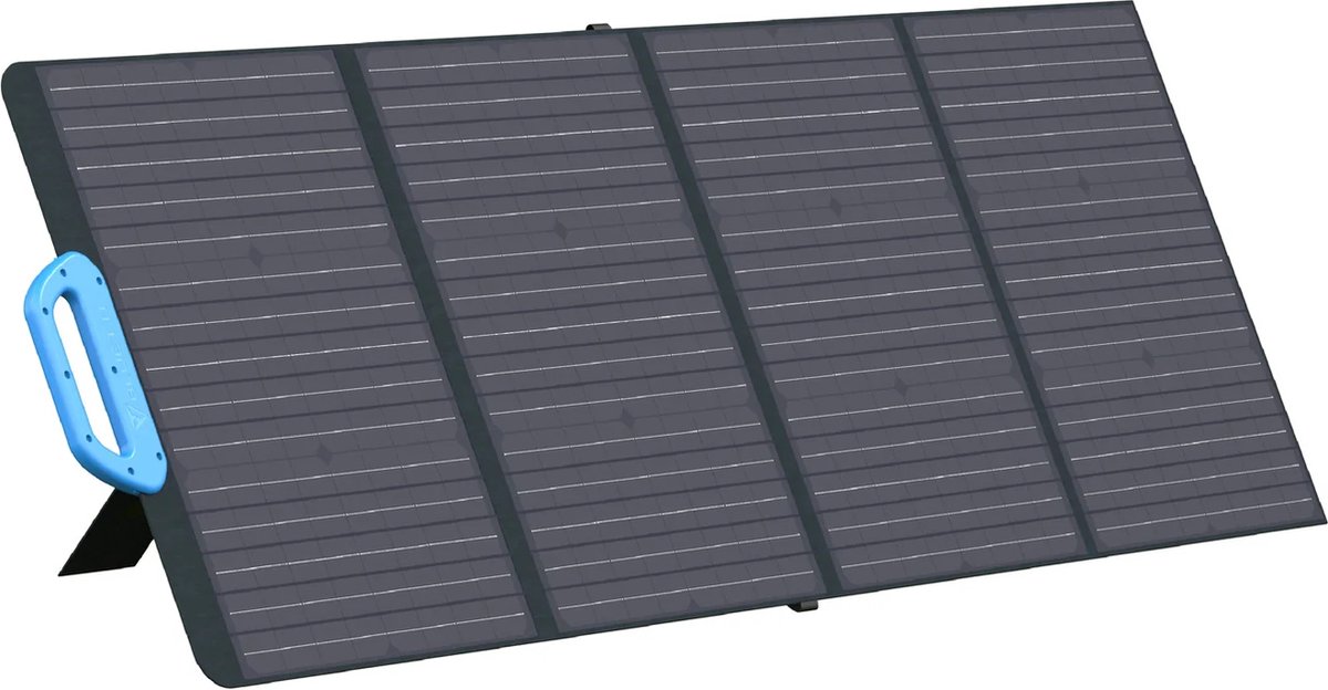 Bluetti- PV120 draagbaar zonnepaneel, opklapbaar, lichtgewicht - 120W- 5.7kg met 3 meter kabel- Camping Outdoor oplader