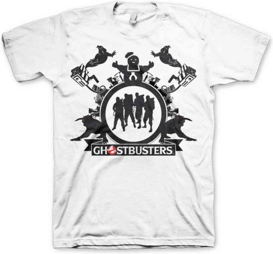 Ghostbusters Heren Tshirt -3XL- Team Wit