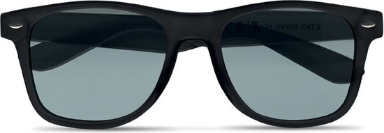 Zonnebril - Heren - Dames - Festival - Classic model - Duurzaam - RPET - zwart van Y5Eco — afbeelding 2