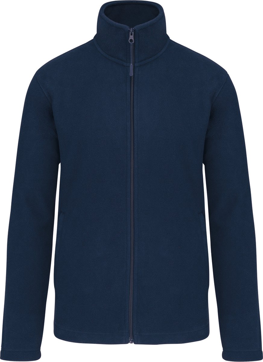 Microfleecevest met rits Kariban 3XL Marineblauw