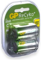 Batteries GP ReCyko + C