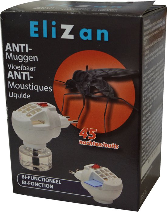 Elizan Anti-moustiques electrique appareil 2-en-1