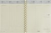 Brepols Navulling 2024 - TIMING - VULLING - Weekoverzicht - Ivoor - 17,2 x 22 cm