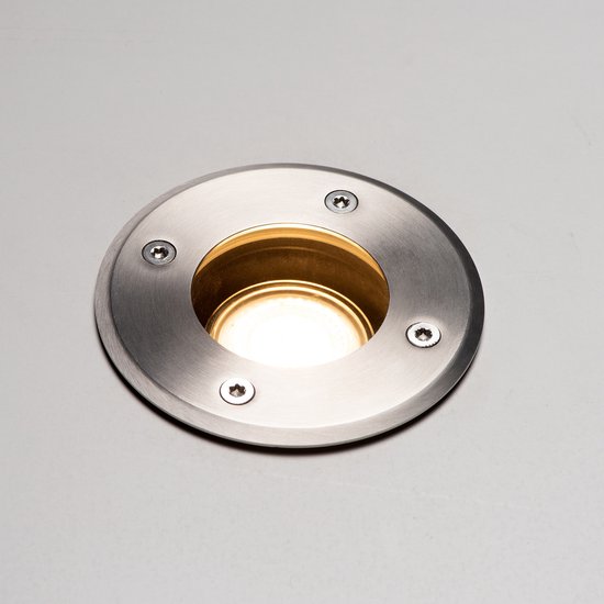 LED's Light Inbouw Grondspot rond - Voor oprit & Tuin - Voor alle weersomstandigheden - 1 grondspot