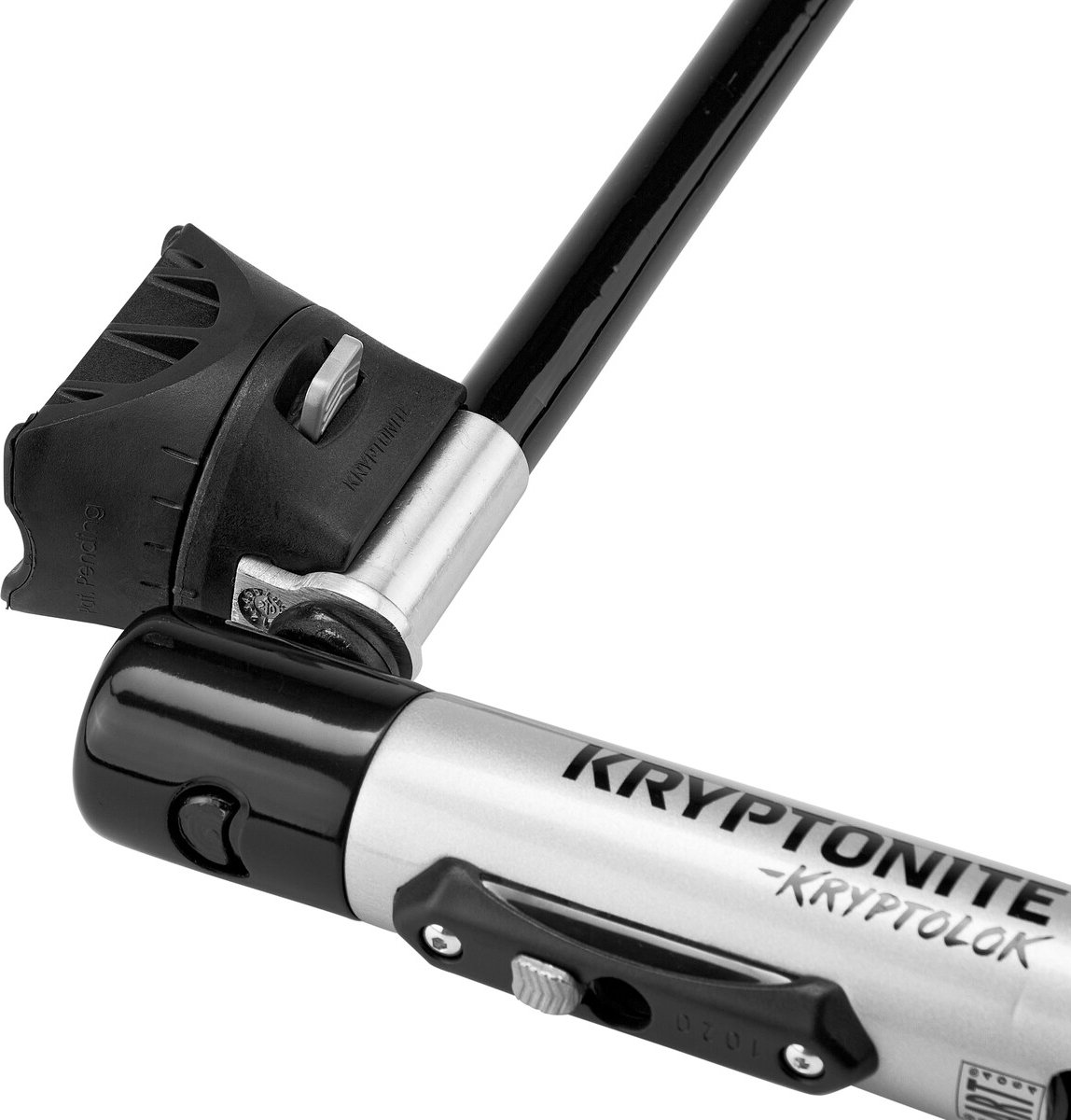 Kryptonite Beugelslot Kryptolok Ls 10,2 X 22,9 Cm Zwart/zilver thumbnail 2