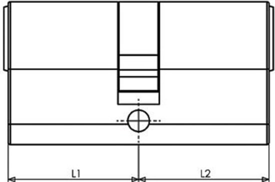 EVVA 3KS knopcilinder verschillend sluitend, Cilindersloten, Sloten