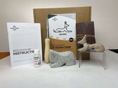 SamStone Doe-het-zelf pakket anubis - speksteen - cadeau - kunst- hobby - 10 jr - dier - beeldhouwen