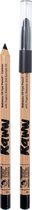 RAWW Babassu Oil Eye Pencil - Carbon Black - 100% Natuurlijk - Verzorgend - Alle huidtypes - Microplasticvrij - Dierproefvrij