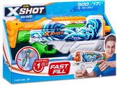 ZURU X- Shot Pistolet à eau à remplissage Fast Skins Hyperload, 500 ml