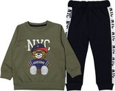 jongen set - set van 2 - 2 delige set - broekje sweater - jongen maat 80 86 92 98 104 kinderkleding set