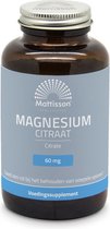 Mattisson - Magnesium Citraat 400 mg - Vegan Voedingssupplement - 180 Capsules