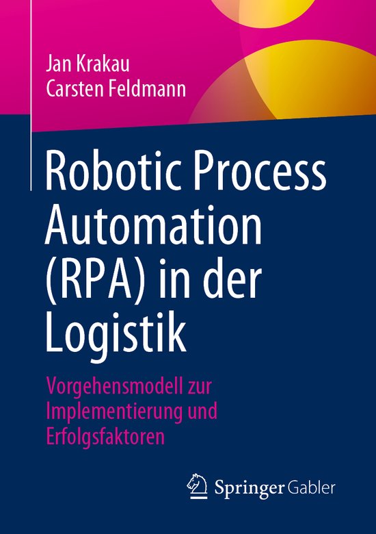Robotic Process Automation (RPA) in der Logistik - cover