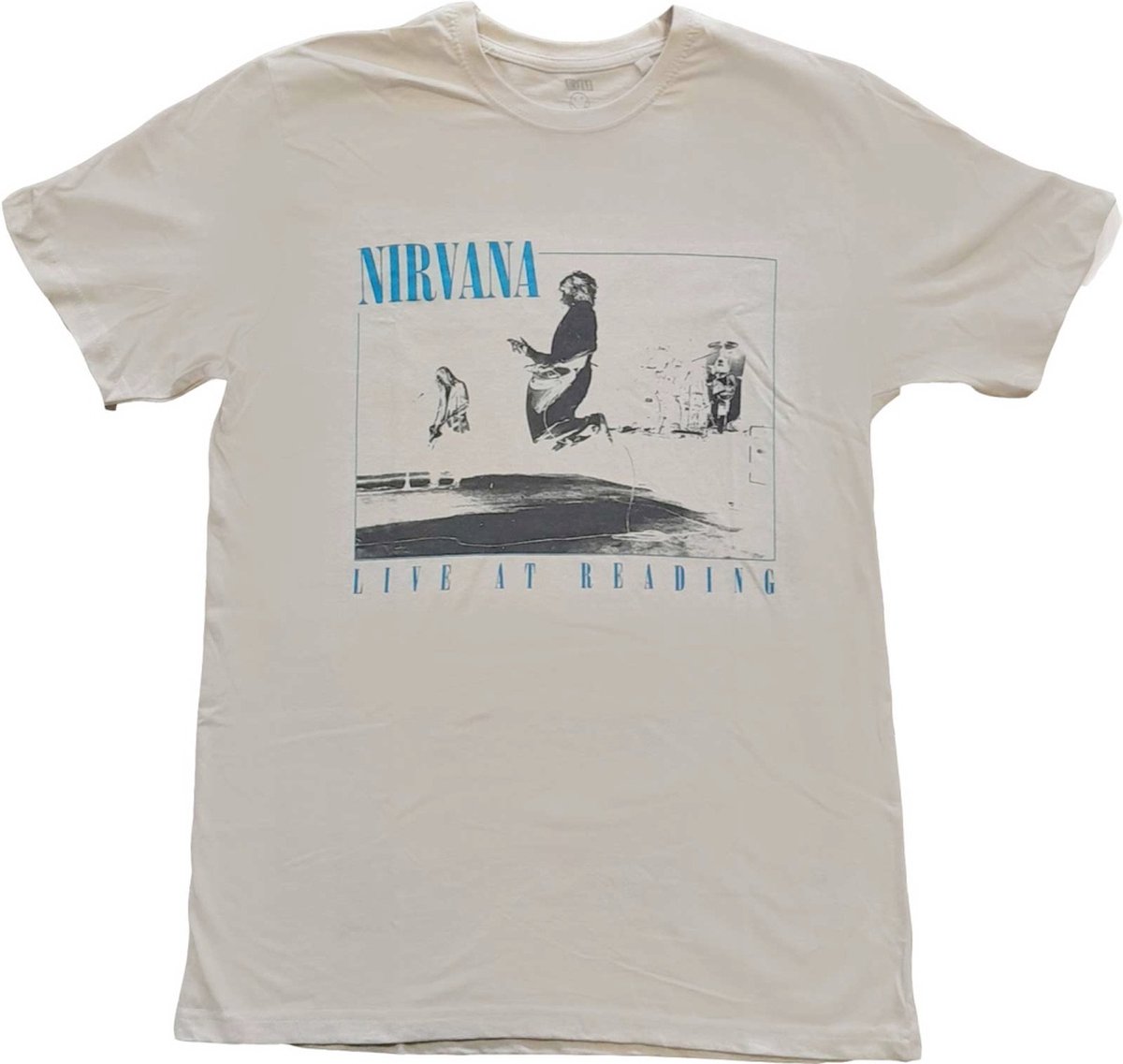 Nirvana - Live At Reading Heren T-shirt - XL - Grijs