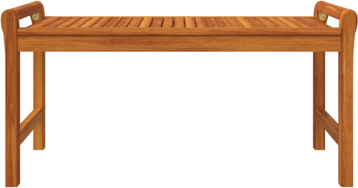 vidaXL 5-delige - Loungeset - met - kussens - massief - acaciahout Donkergrijs
