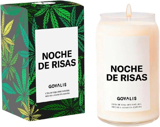 Geurkaars GOVALIS Noche de Risas (500 g)