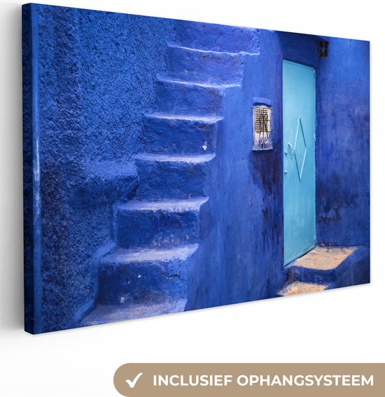 Art Canvas) Marokkaanse Deur Wall Art Arabische