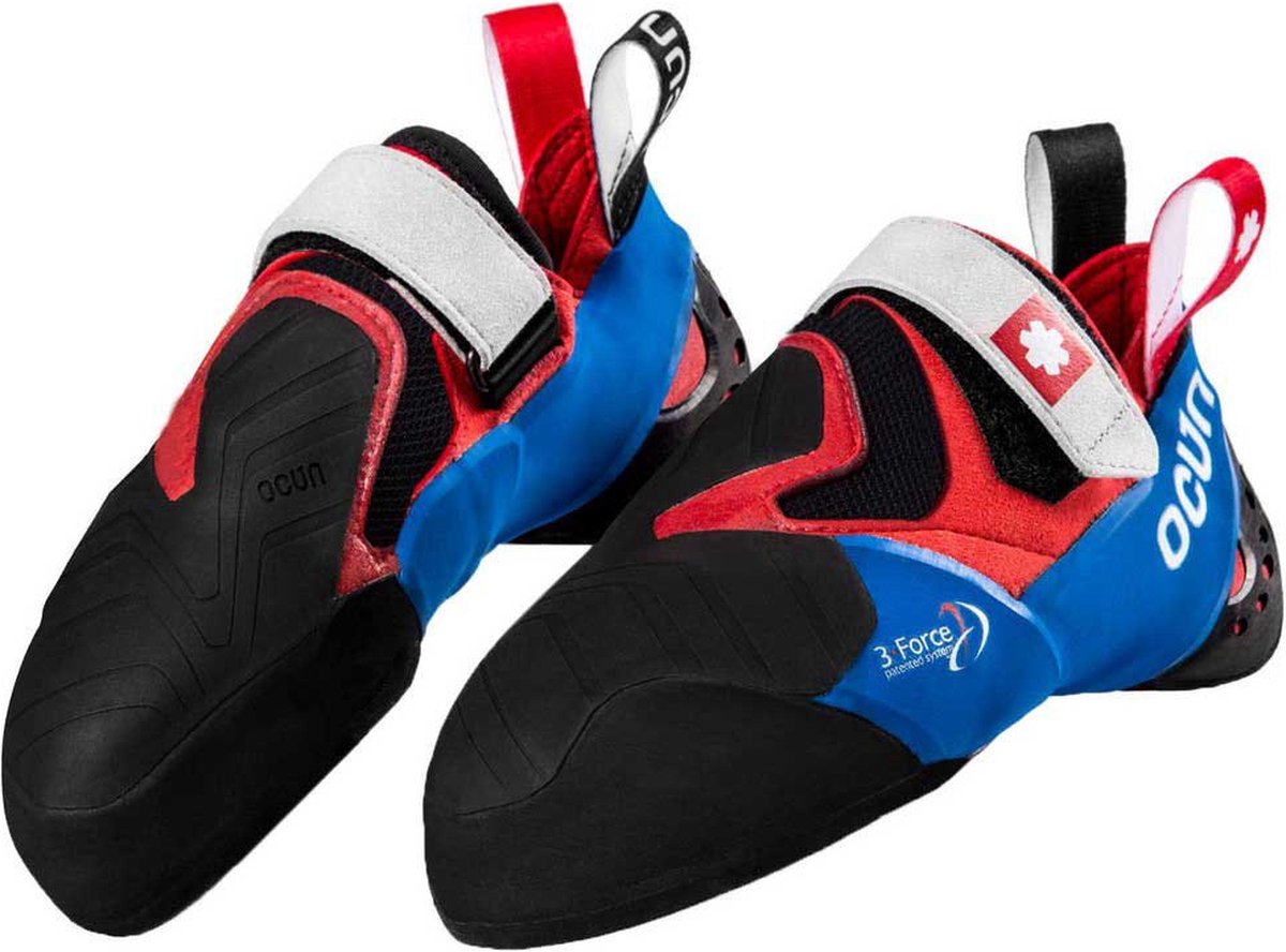 Ocun Nitro Klimschoenen Rood,Blauw,Zwart EU 42 Man